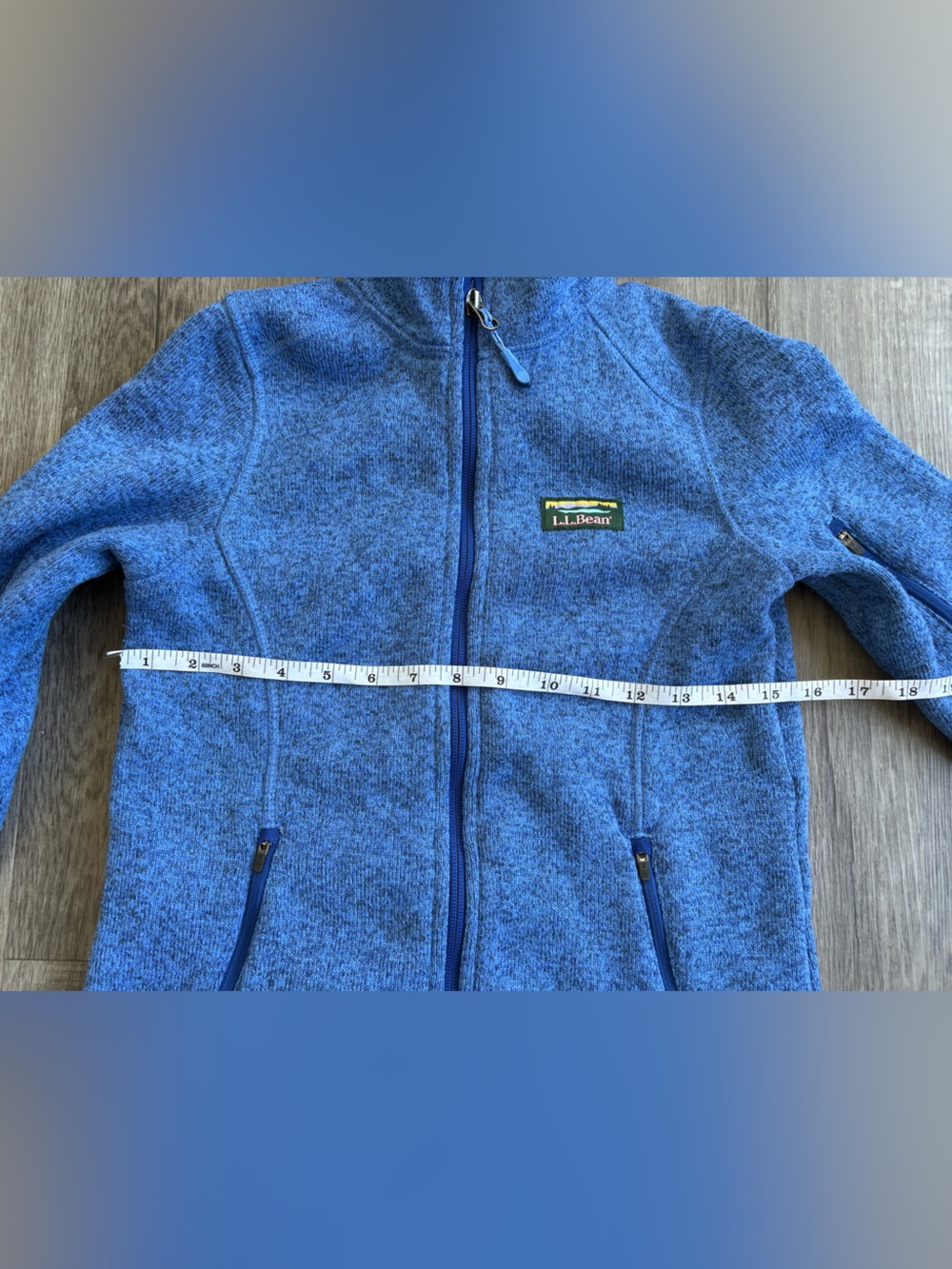 Women's L.L.Bean Sweater Fleece Full-Zip Jacket XS - Picture 4 of 6